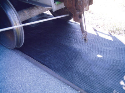 railroad track mat