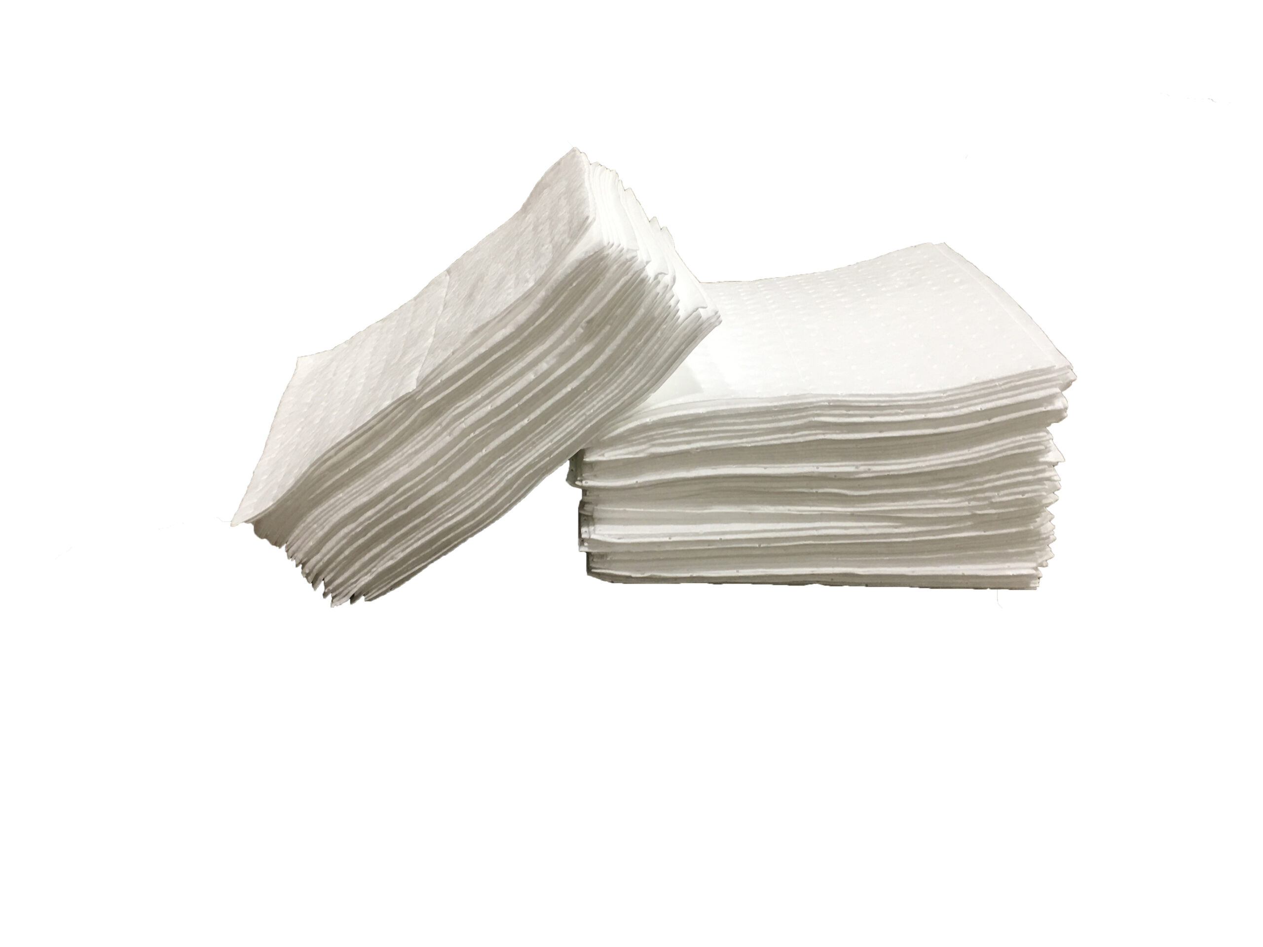 Oil-only absorbent pads for oil-based spills, 15 X 18 inches, 100  pads/package.