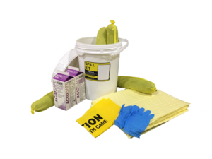 Hazmat - acid-bucket spill kit